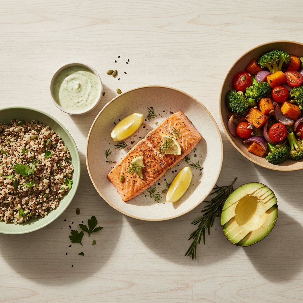 Fresh, healthy meal prep
